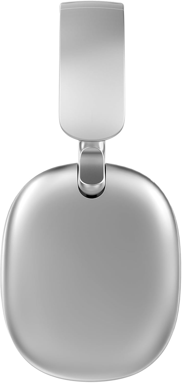C6 Active Noise Cancelling Headphones, Wireless Over Ear Bluetooth Headphones, 60H Playtime, Lightweight Folding Comfort Fit Ear Cups Headset with Mic for iPad/Travel/PC/Home Silver - Image 2